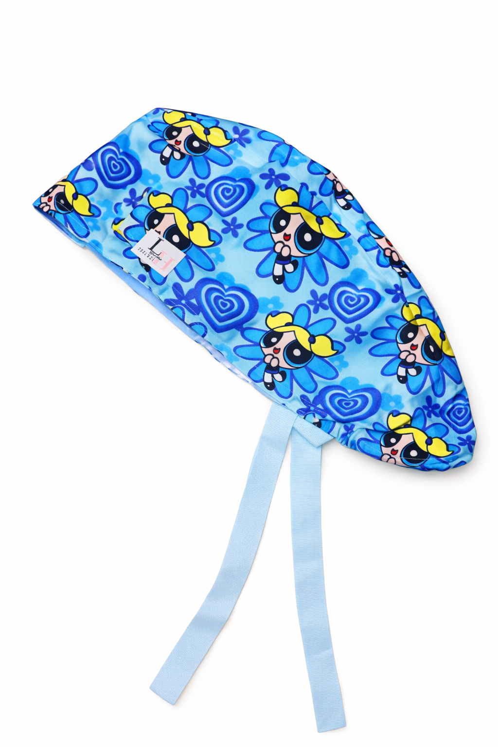 Bubbly Blue Babe Ponytail Cap